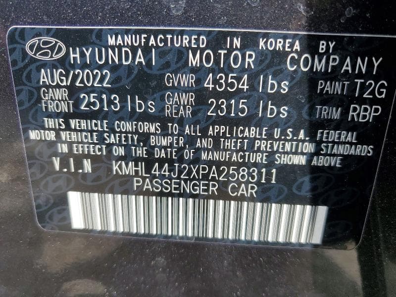 2023 HYUNDAI SONATA SEL PLUS SEL PLUS 12