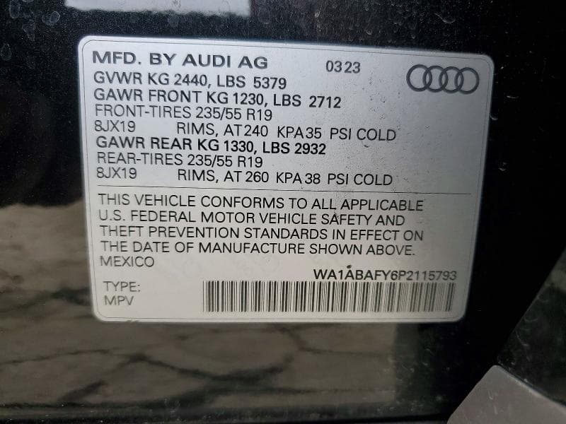 2023 AUDI Q5 PREMIUM 40 14
