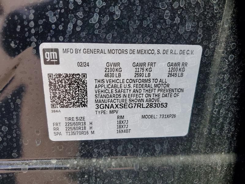 2024 CHEVROLET EQUINOX LS 13