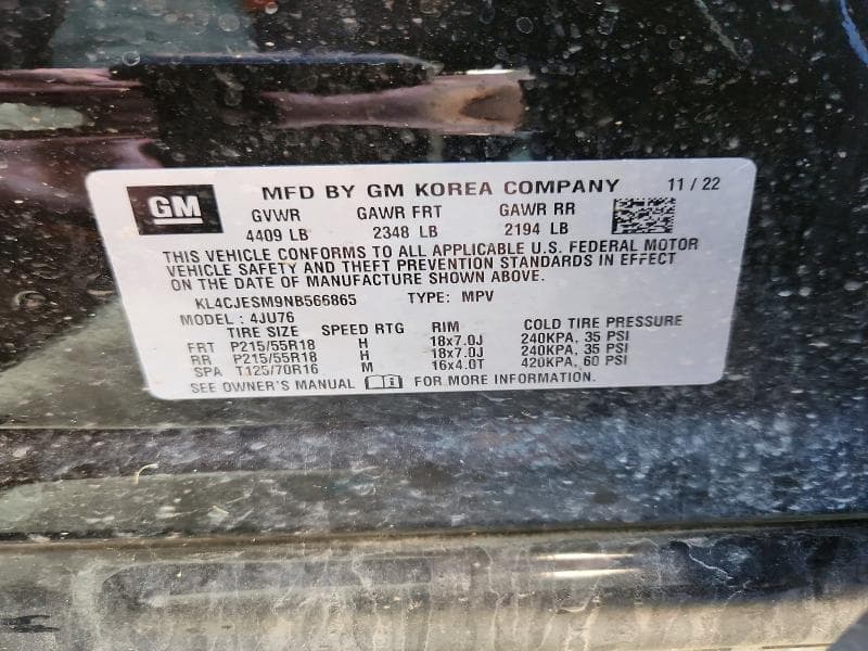 2022 BUICK ENCORE PREFERRED 14