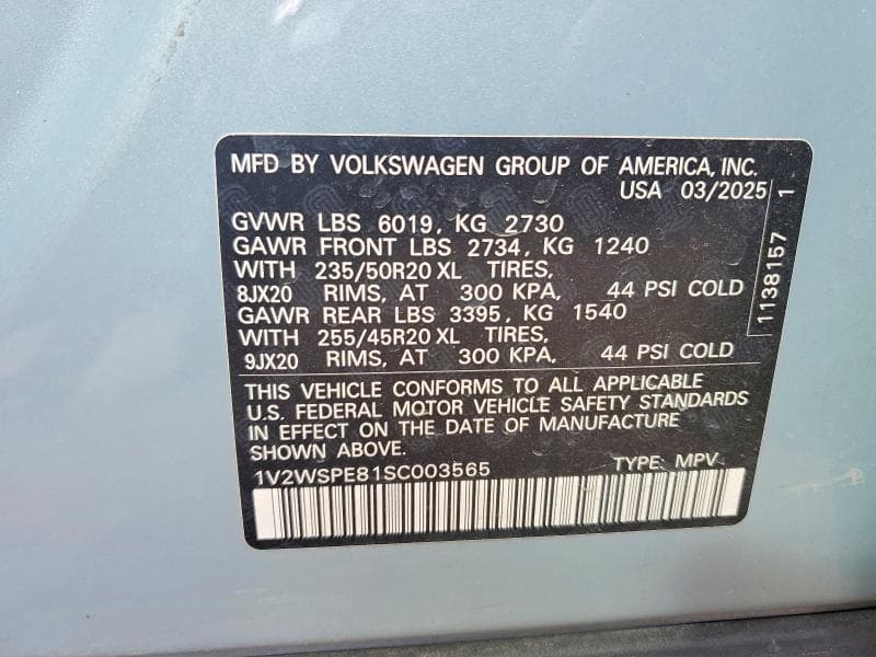 2025 VOLKSWAGEN ID.4 PRO S 13