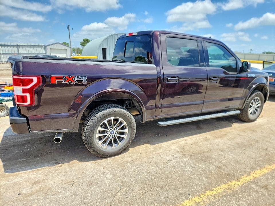 2018 FORD F150 SUPERCREW SUPERCREW 3
