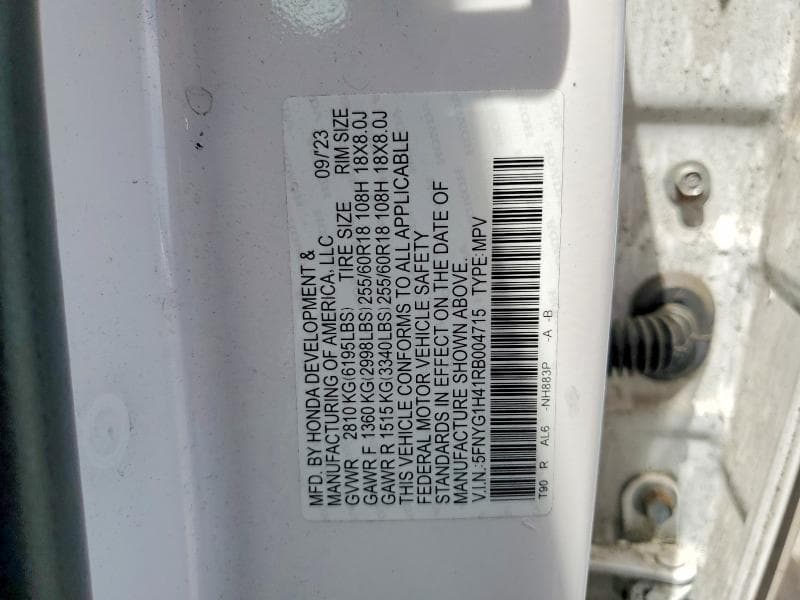2024 HONDA PILOT EXL 14