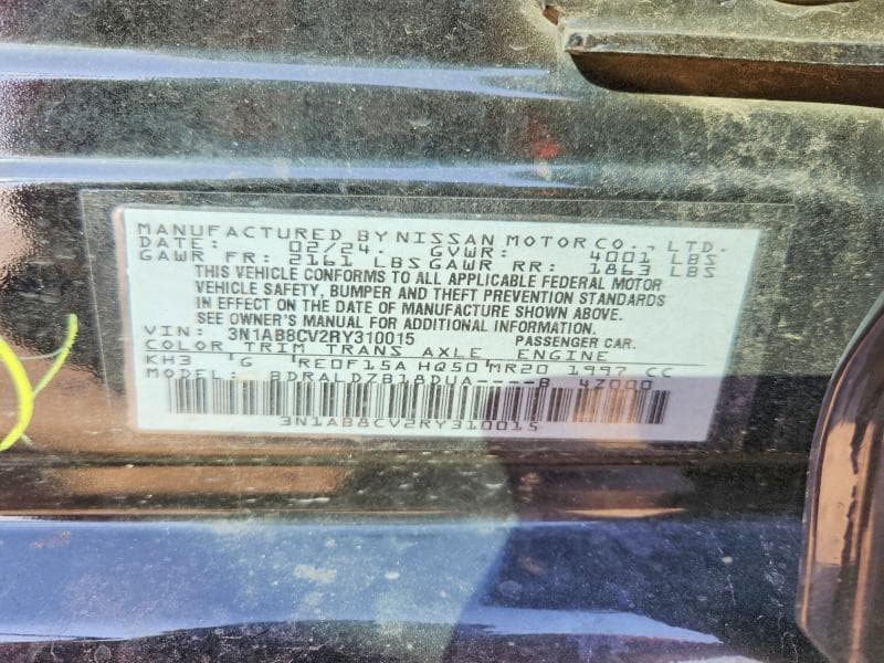 2024 NISSAN SENTRA SV 12