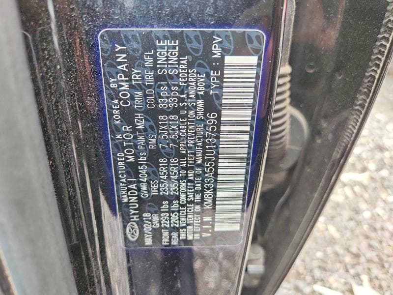 2018 HYUNDAI KONA LIMITED 13
