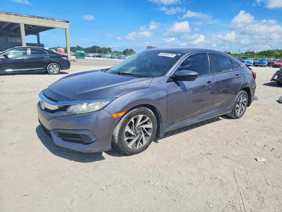 2017 HONDA CIVIC EX - 1