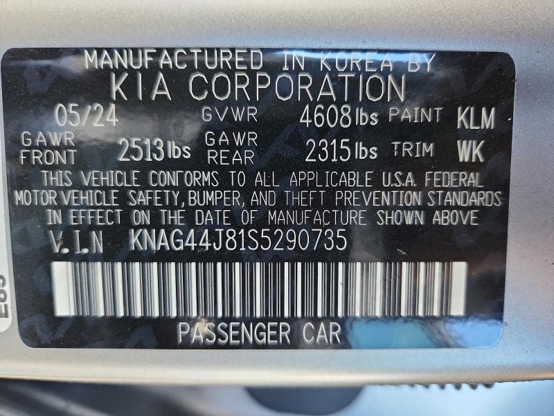 2025 KIA K5 GT 12