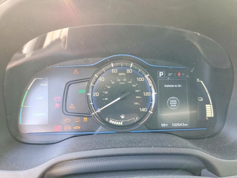 2017 HYUNDAI IONIQ BLUE 9