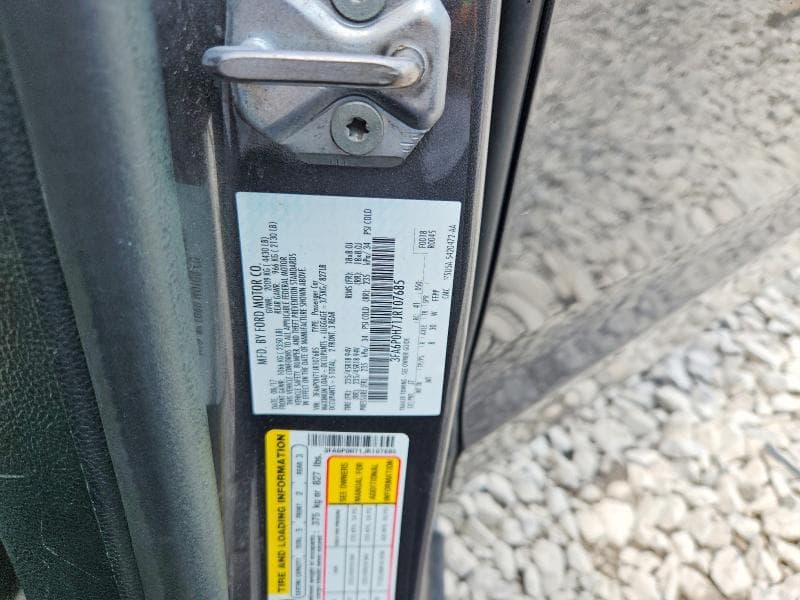 2018 FORD FUSION SE 12