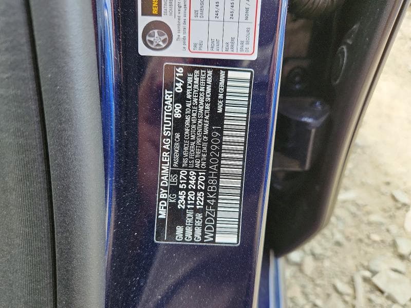 2017 MERCEDES-BENZ E 300 4MATIC 12