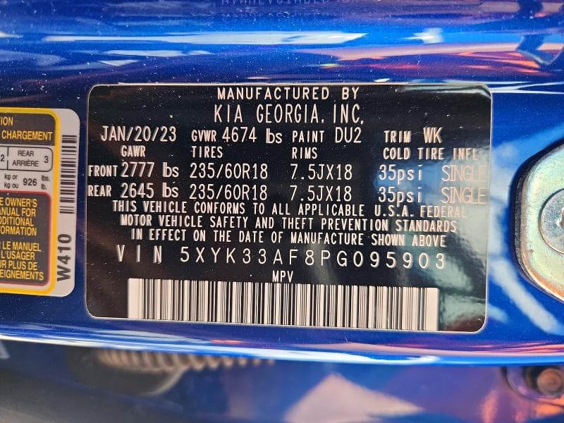 2023 KIA SPORTAGE EX 12