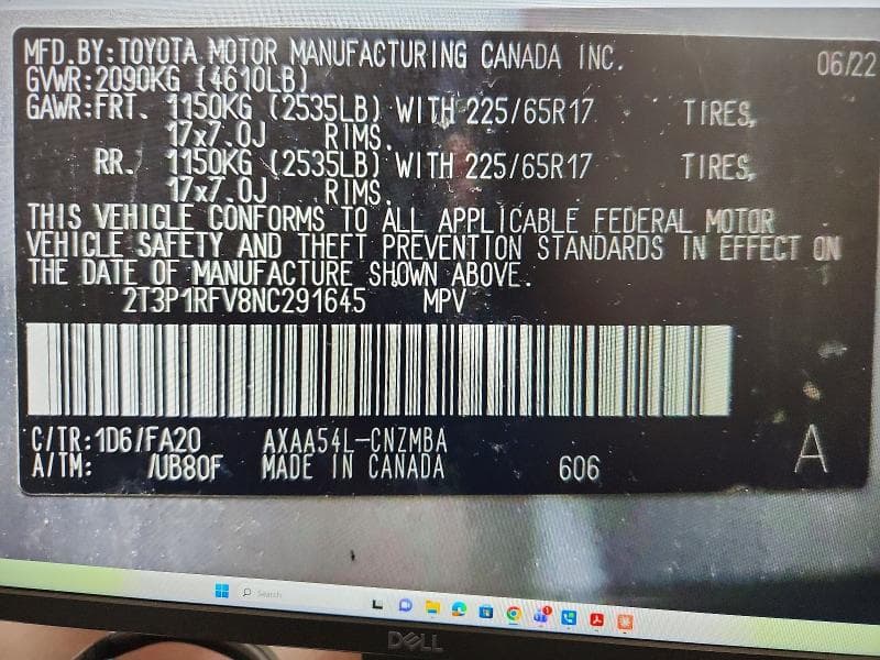 2022 TOYOTA RAV4 XLE XLE 14