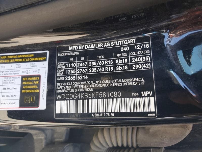 2019 MERCEDES-BENZ GLC 300 4MATIC 300 4MATIC 13