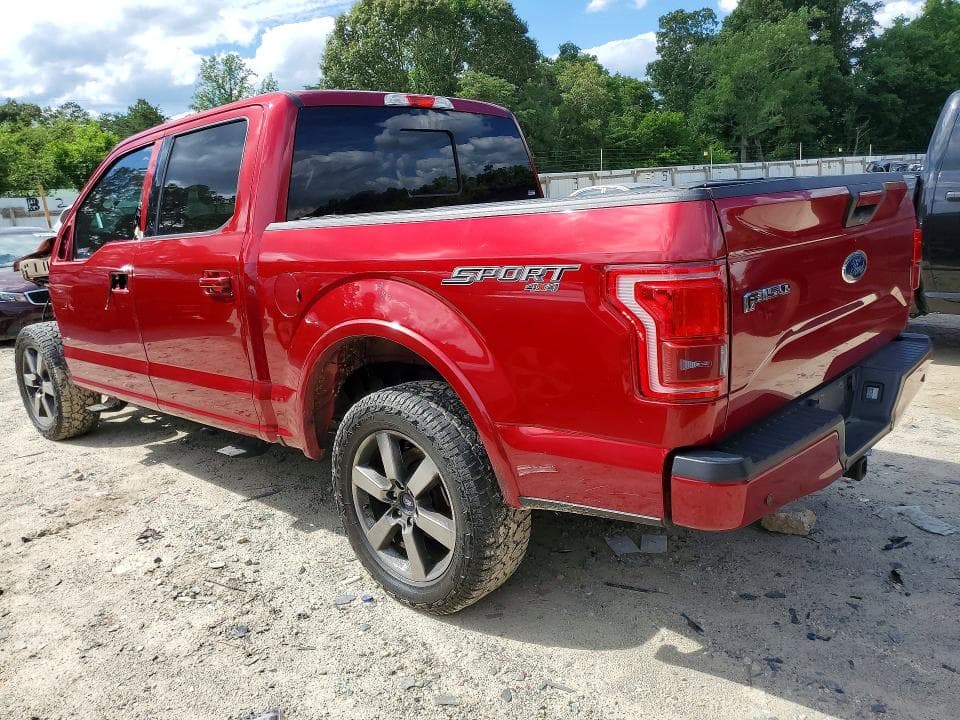 2017 FORD F150 SUPERCREW SUPERCREW 2