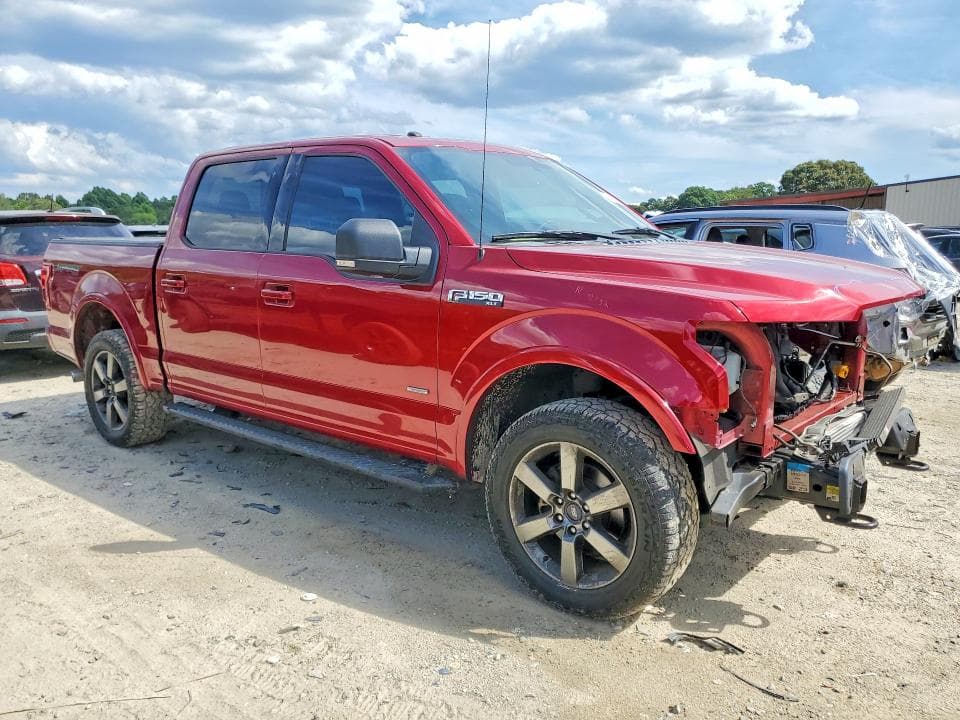 2017 FORD F150 SUPERCREW SUPERCREW 4