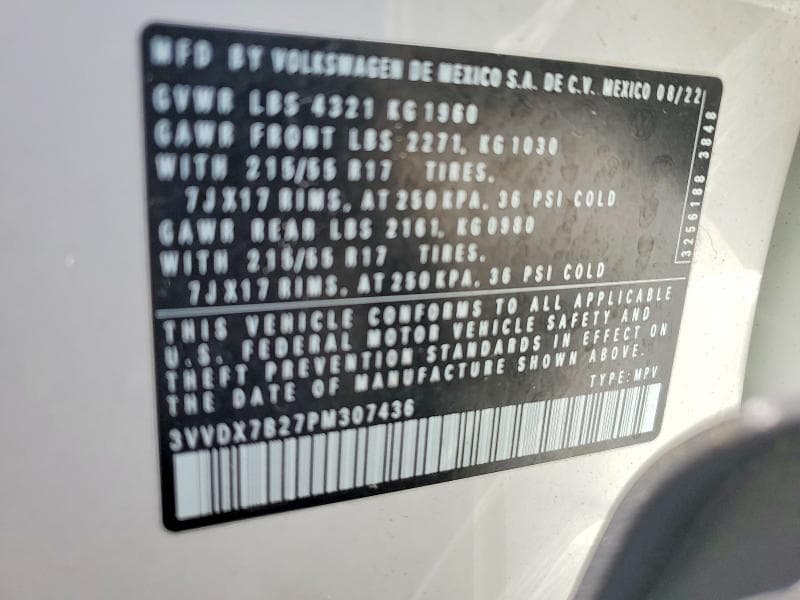 2023 VOLKSWAGEN TAOS S 13