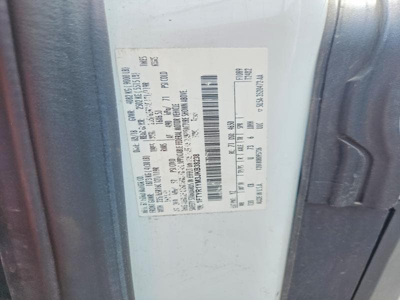 2018 FORD TRANSIT T-250 13