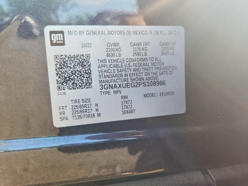 2023 CHEVROLET EQUINOX LT 13