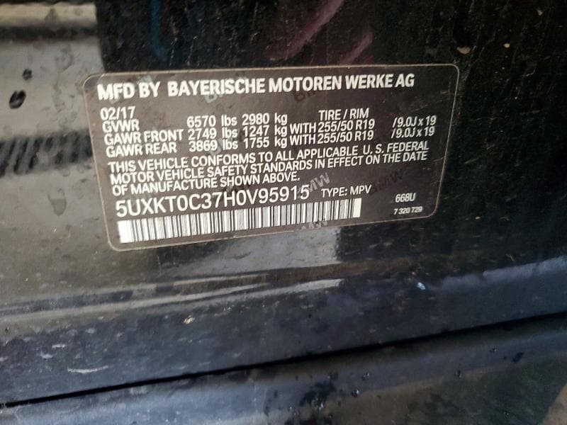 2017 BMW X5 XDR40E 14