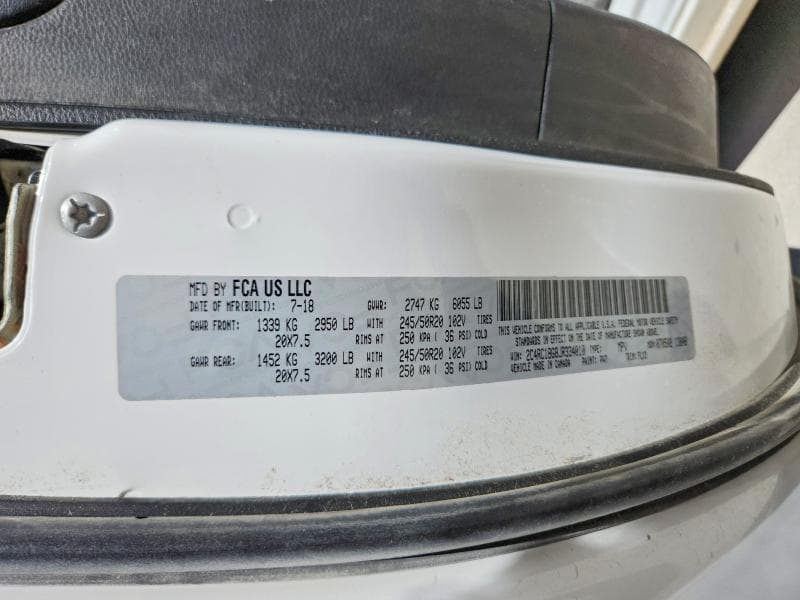 2018 CHRYSLER PACIFICA TOURING L 14