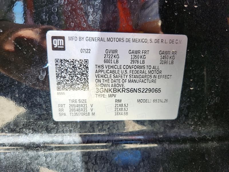 2022 CHEVROLET BLAZER RS 13