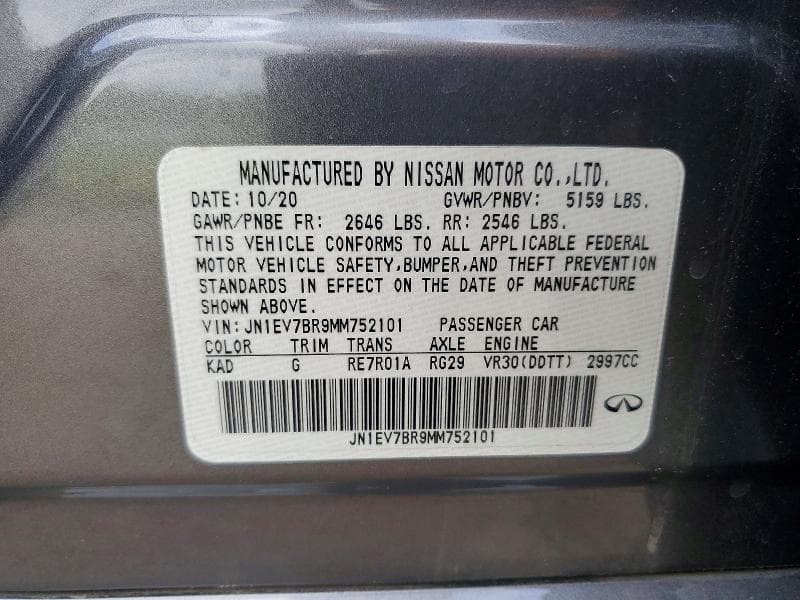 2021 INFINITI Q50 LUXE LUXE 13