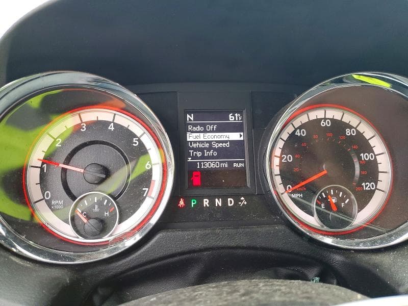 2018 DODGE GRAND CARAVAN GT 9