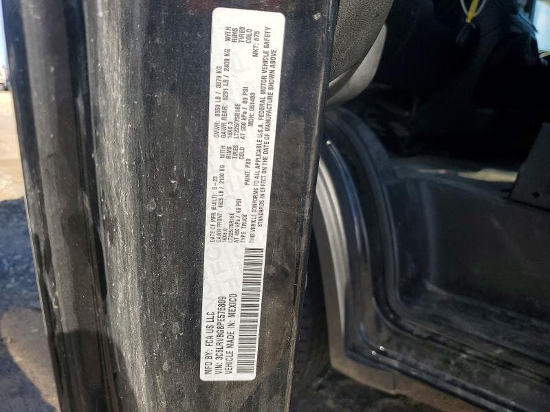 2023 RAM PROMASTER 1500 1500 HIGH 1500 HIGH 13