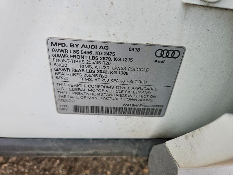 2018 AUDI Q5 PREMIUM PLUS 13