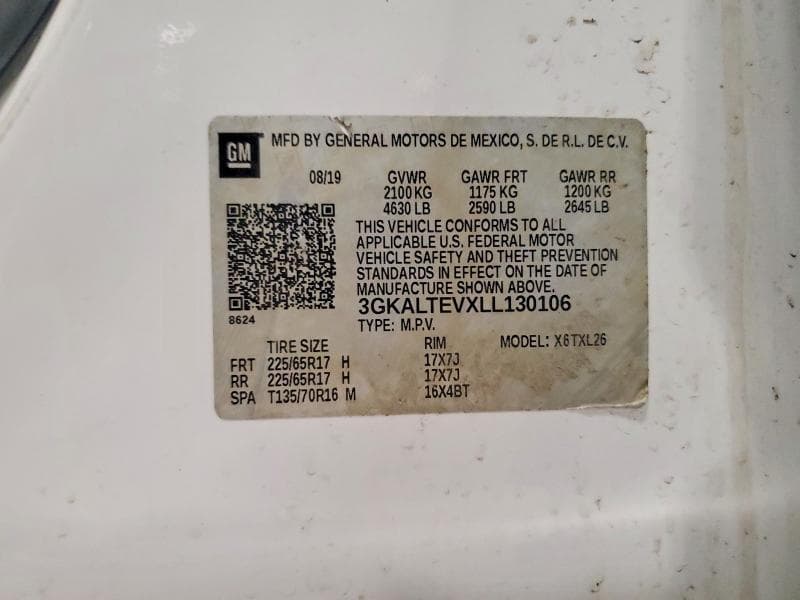 2020 GMC TERRAIN SLE 13