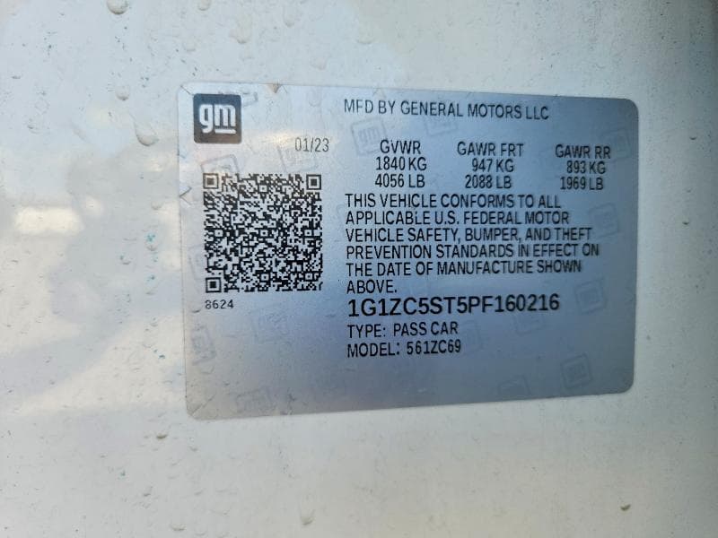 2023 CHEVROLET MALIBU LS 12