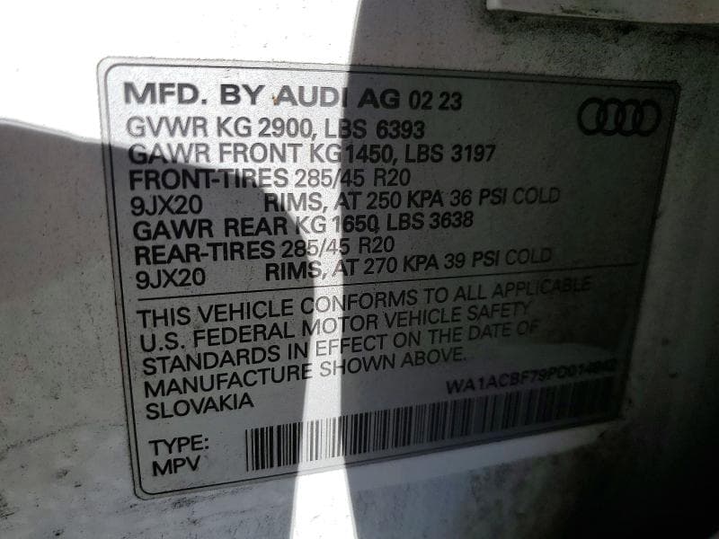 2023 AUDI Q7 PREMIUM 13