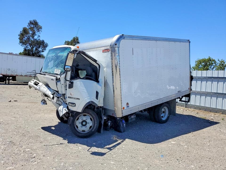 2017 ISUZU NPR XD BOX TRUCK