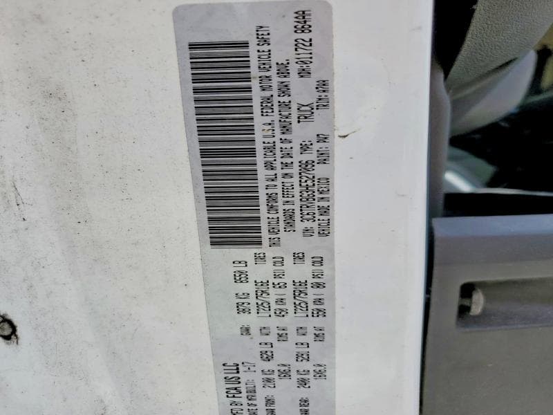 2017 RAM PROMASTER 1500 1500 HIGH 13