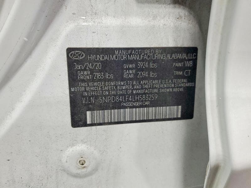 2020 HYUNDAI ELANTRA SEL 12