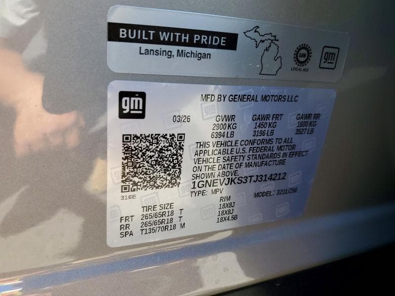 2026 CHEVROLET TRAVERSE Z71 Z71 13
