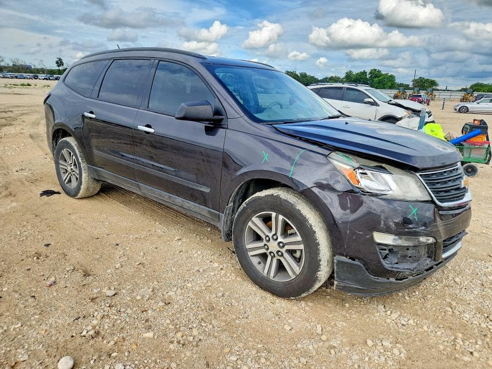 2017 CHEVROLET TRAVERSE LS 4