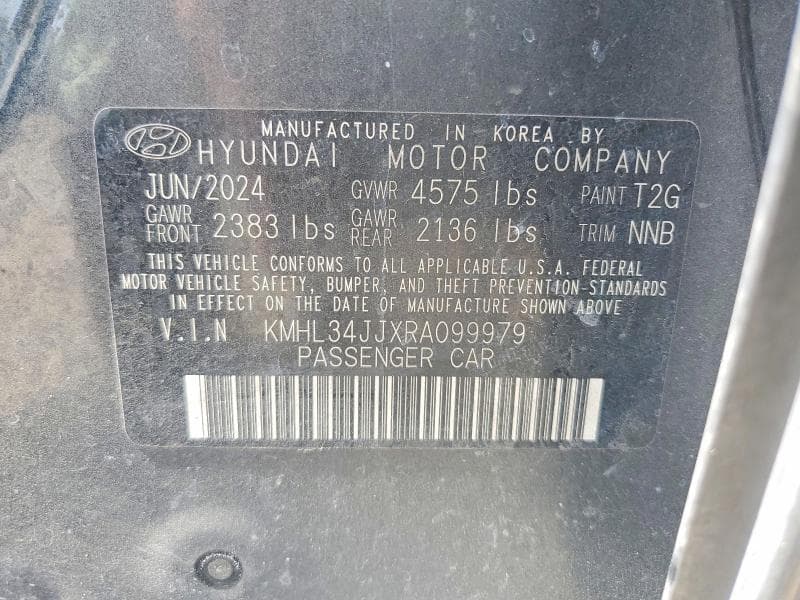 2024 HYUNDAI SONATA HYBRID SEL 12