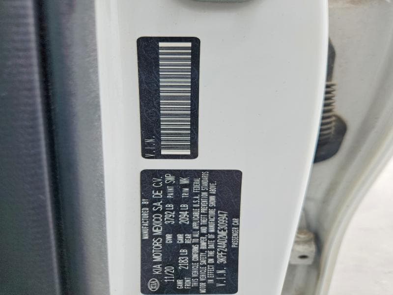 2021 KIA FORTE LXS 13