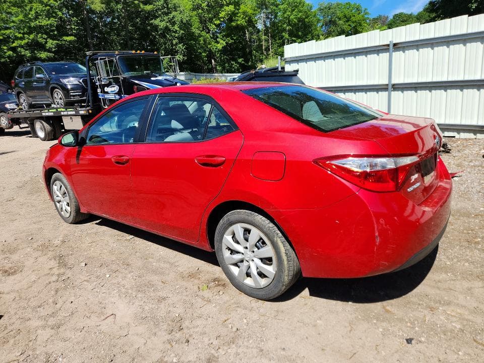 2016 TOYOTA COROLLA LE LE 2