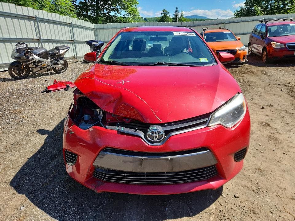 2016 TOYOTA COROLLA LE LE 5