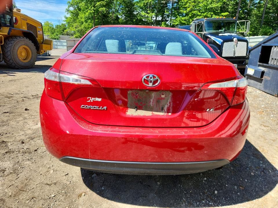 2016 TOYOTA COROLLA LE LE 6