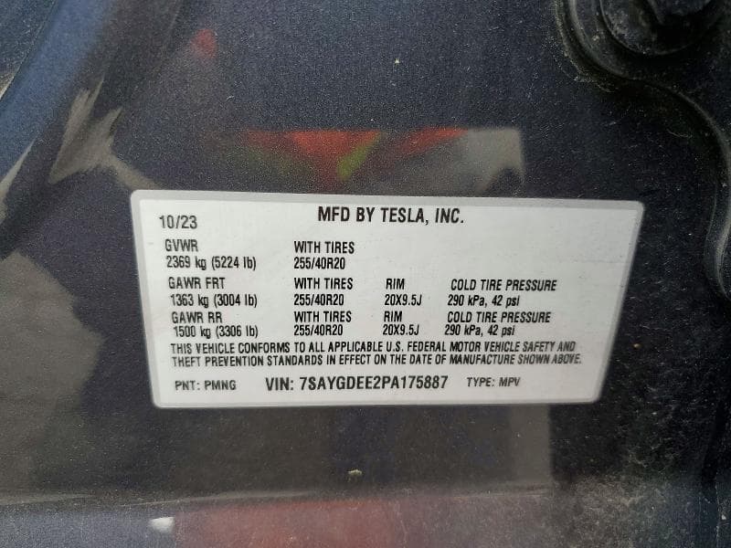 2023 TESLA MODEL Y 13