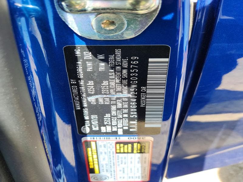 2021 KIA K5 GT LINE 12