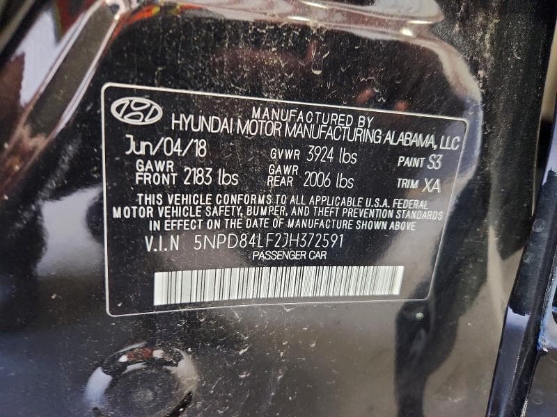 2018 HYUNDAI ELANTRA VALUE EDITION 12