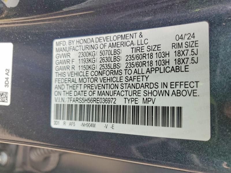 2024 HONDA CR-V SPORT SPORT 13