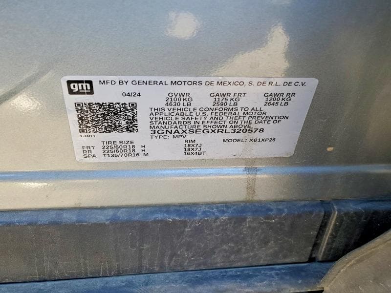 2024 CHEVROLET EQUINOX LS LS 12