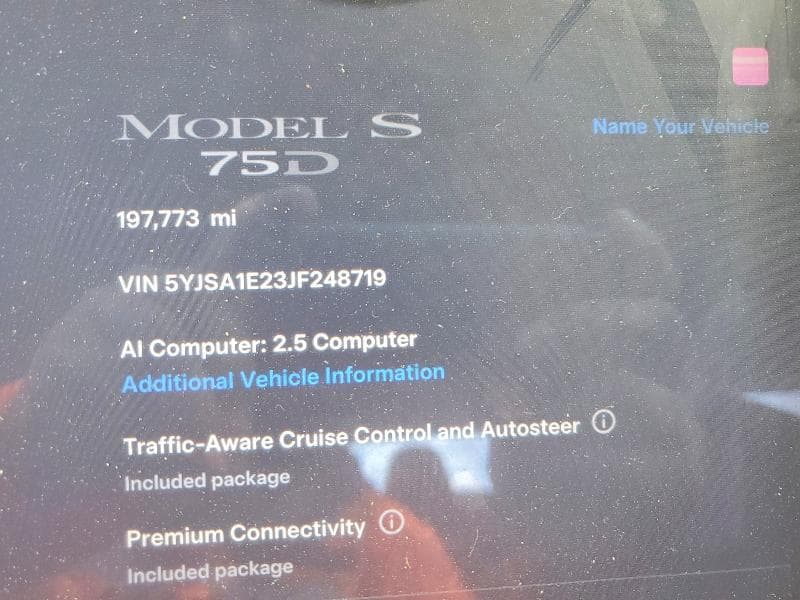 2018 TESLA MODEL S 10