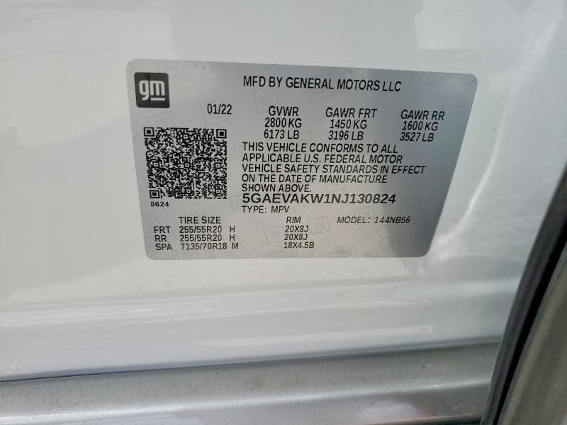 2022 BUICK ENCLAVE ESSENCE ESSENCE 12