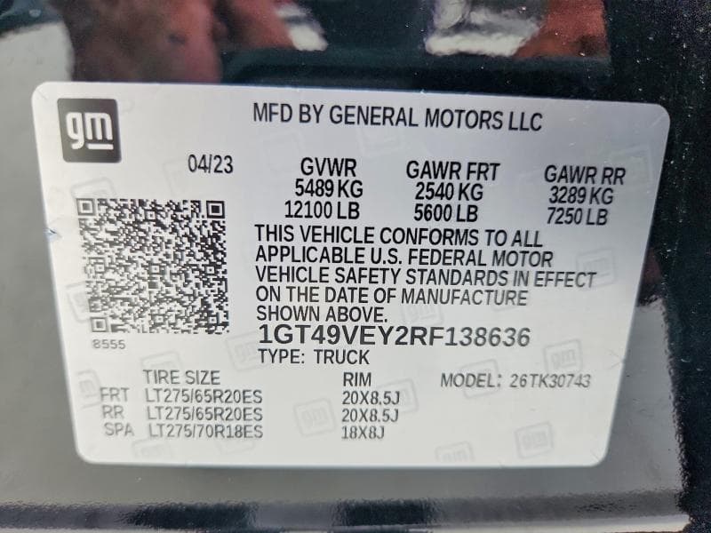2024 GMC SIERRA K3500 AT4 13